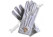 Masonic Regalia Hands Embroidery Gloves